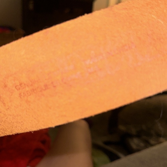 Unicorn piece genuine leather free people wanderer belt with desert print - Picture 7 of 8